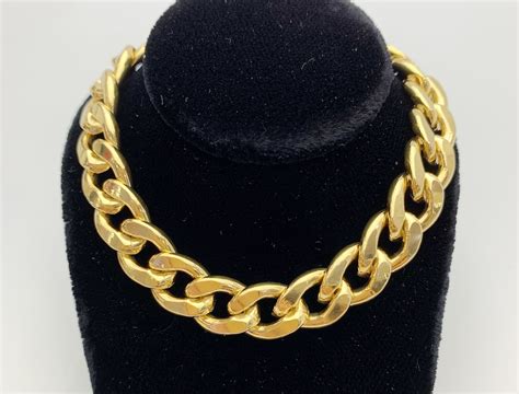 Curb Chain Bracelet 14k Gold Filled 99mm Sm94lc Etsy Uk