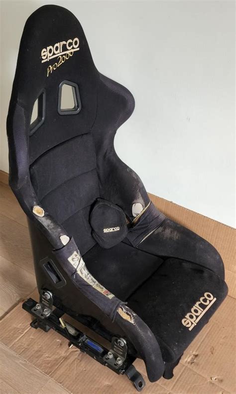 Sparco Pro2000 Bucket Seat W Sparco Seat Rail Car Accessories