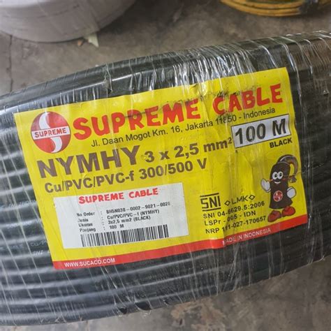 Jual Kabel Listrik NYYHY 3x2 5 3x2 5 3x2 5mm 3x2 5mm Supreme 100M 100