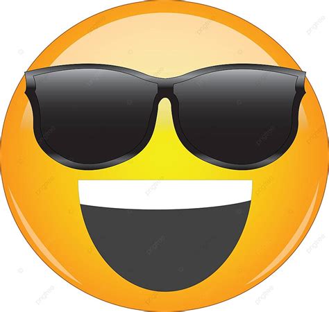 Ecstatic Emoji With Cool Sunglasses And Wide Smile Photo Background And Picture For Free ...