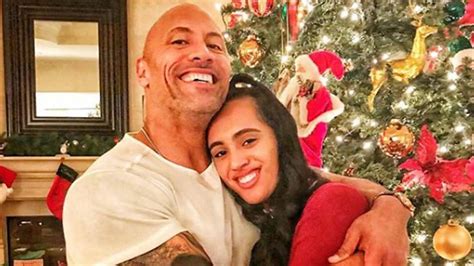 Dwayne Johnson's daughter excited to be Golden Globe ambassador ...