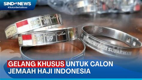 Kemenag Kembali Buat Gelang Khusus Untuk Calon Jemaah Haji Indonesia