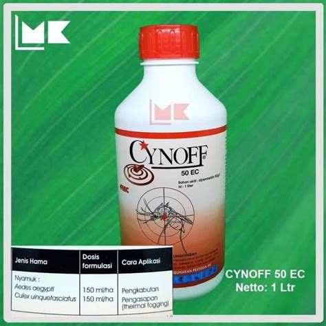 Jual CYNOFF 50 EC OBAT FOGGING NYAMUK DEMAM BERDARAH 1 Liter