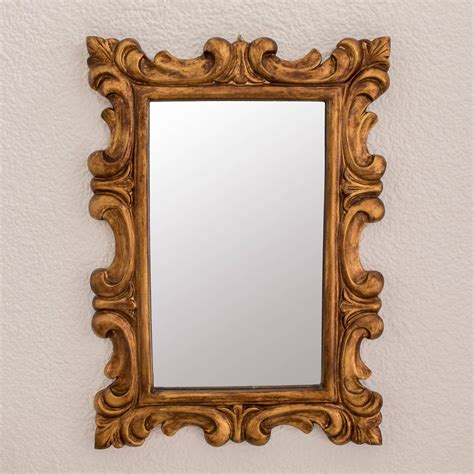 Alcott Hill® Santa Clara Rectangle Wood Wall Mirror Wayfair