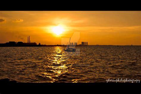 Sunset lagi di pantaI ancol by phila21 on DeviantArt