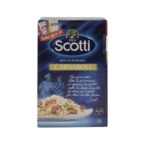 Arroz Risotto Carnaroli Kg Scotti Cja Superseis Online