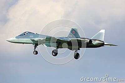 Sukhoi T Prototype Pak Fa Blue Is A Fifth Generation Jet Fighter