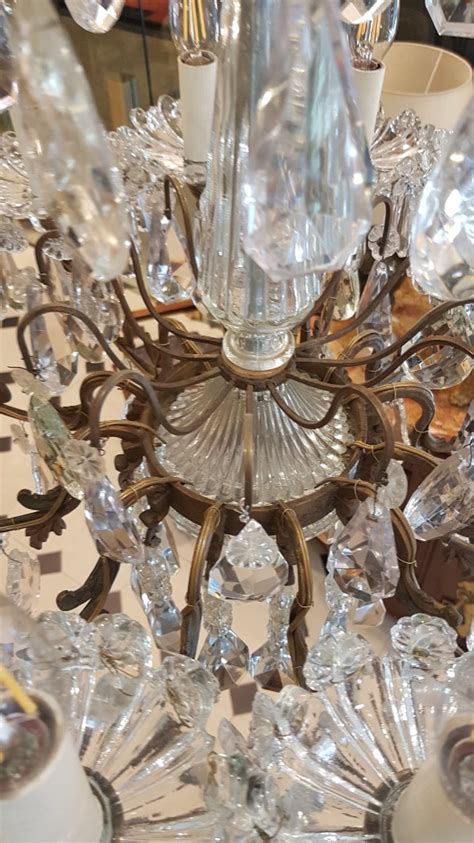 Lustre En Cristal De Baccarat Lumi Res Vers