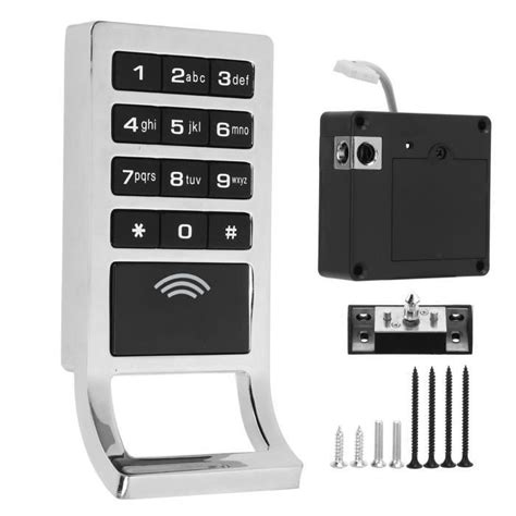 Cikonielf Mot De Passe Serrure D Armoire Mot De Passe M Carte Serrure