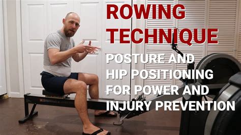 Rowing Technique Ideal Posture And Hip Position On The Indoor Rower