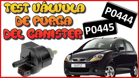 Test V Lvula Purga Canister Evap P P Chevrolet Matiz