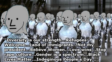 NPCs reciting dogma | NPC Wojak | Know Your Meme