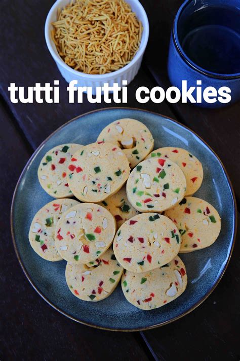 Tutti Frutti Cookies Recipe Tutti Frutti Biscuits Tooty Fruity Cookies