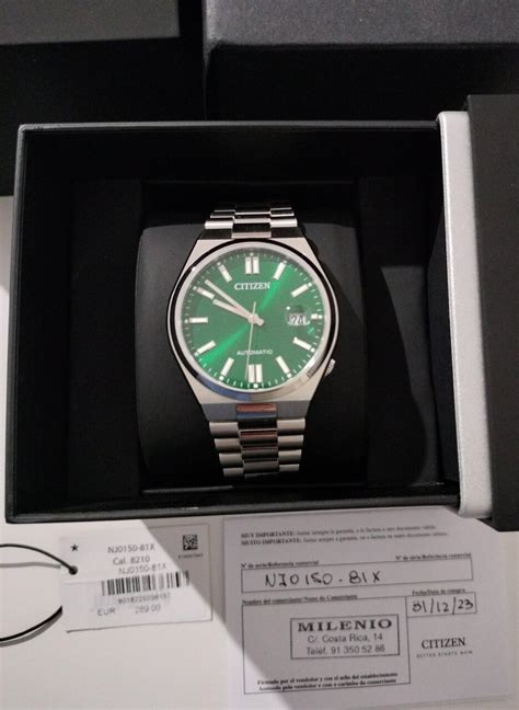 Citizen Tsuyosa Verde Relojes Especiales El Foro De Relojes