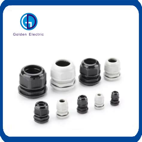 Pg M G Npt Ip68 Metric Thread Nylon Electrical Cable Gland Waterproof Plastic Glands Cable Size