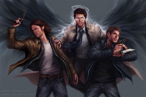 Supernatural Desktop Wallpaper Sam Dean Castiel