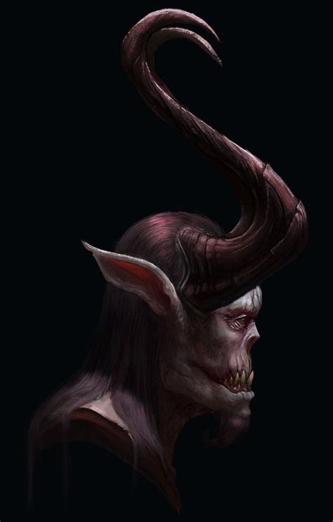 Demon Horn By NickDeSpain Macabre Art Artist Inspiration Demon