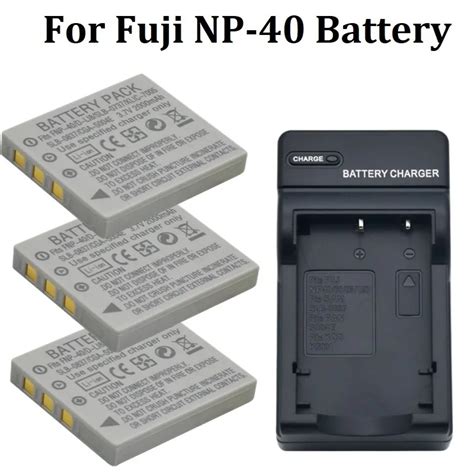 FNP 40 NP 40 NP40 Battery Charger For Fuji F40iF455 F460 F470 F480 F601