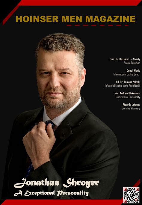 Hoinser Men Special Edition - Jonathan - Hoinser Group - Page 1 - 24