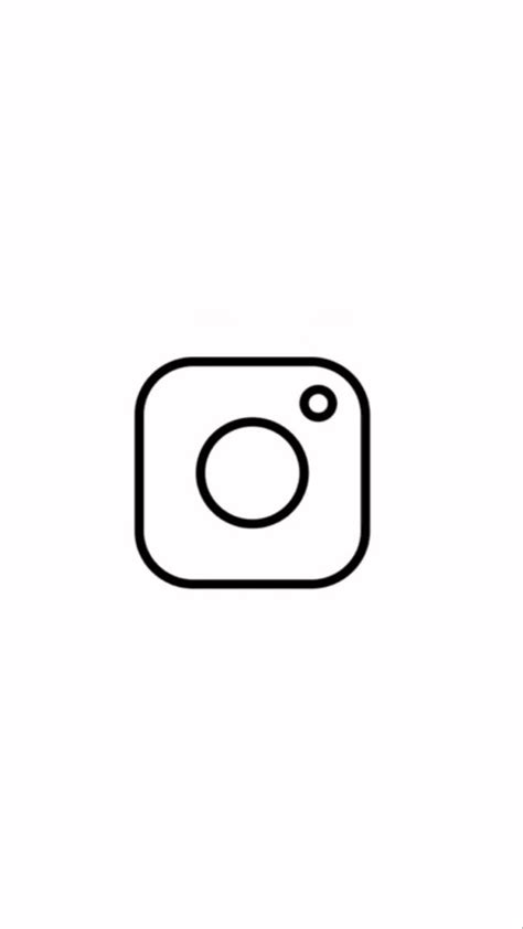 App Icon Instagram white | Instagram logo, Weiße ästhetik, Hintergrund ...