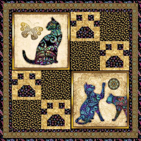 Free Printable Cat Quilt Patterns