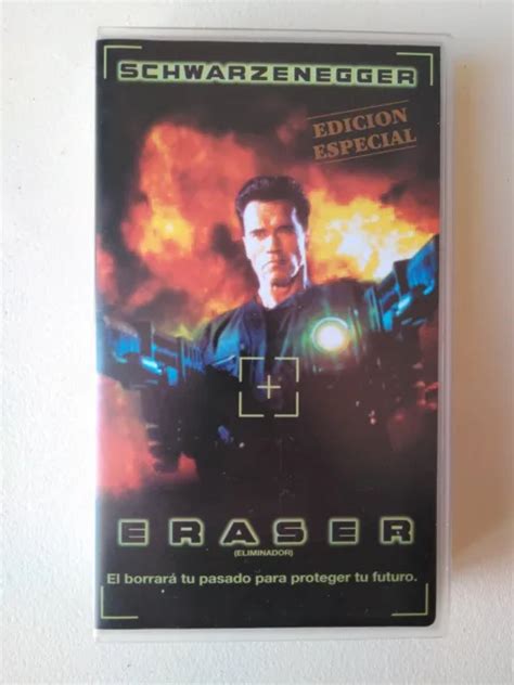 PELICULAS VHS ARNOLD Schwarzenegger El último gran héroe Eraser