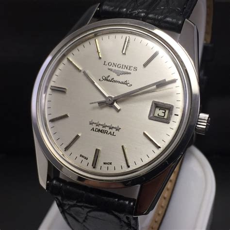 Longines Admiral 5 Star Mint Dial With Date Automatic Large 35mm