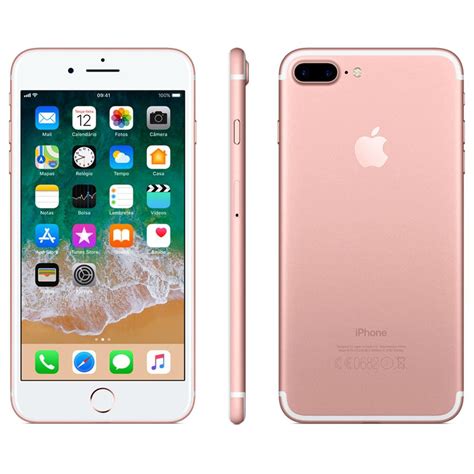 Iphone 7 Apple Plus Com 32gb Tela Retina Hd De 55” Ios 10 Dupla