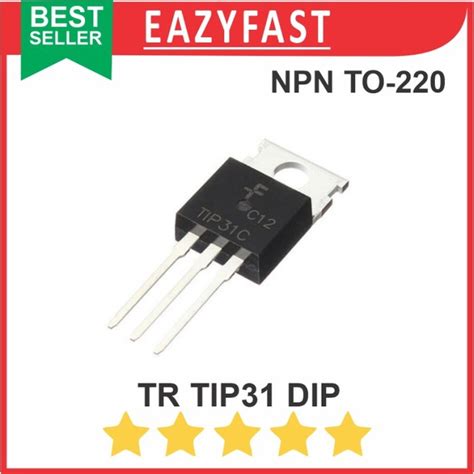 Jual Transistor Tip Tip C Tip C Npn Final Power Driver Switch To