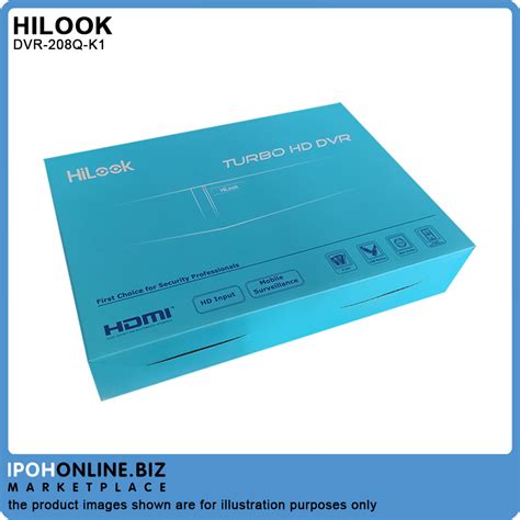 Hikvision HiLook DVR 208Q K1 8 Channel DVR Ipohonline