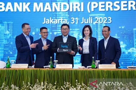 Bank Mandiri Salurkan Kredit Rp1 272 07 Triliun Hingga Kuartal II 2023