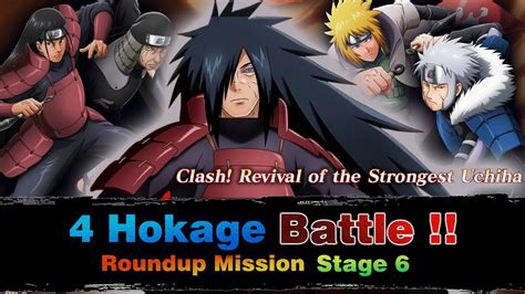 Hokage Reborn To Counter Madara Roundup Mission Stage Naruto X