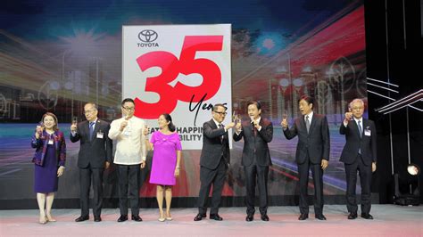 Toyota Motor Celebrates Its Th Anniversary In The Philippines