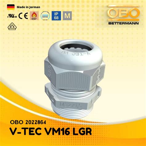 Jual OBO Cable Gland V TEC VM16 LGR Shopee Indonesia