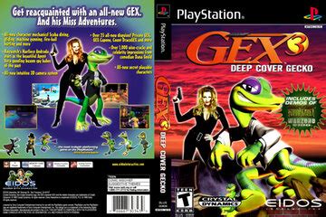 Gex 3 Deep Cover Gecko PS1 The Cover Project