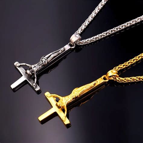 Upside Down Inverted Of St Peter Cross Pendant Necklace Innovato Design