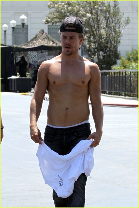 Full Sized Photo Of Derek Hough Dwts Guys Go Shirtless To Film Promo 46 Derek Hough Val