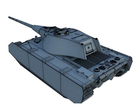 3d Model German Tank E79 Panther Iii Vr Ar Low Poly Cgtrader