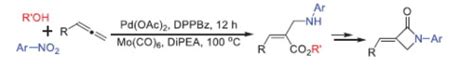 钯催化的丙二烯，醇和硝基芳烃的四组分羰基化journal Of Catalysis X Mol