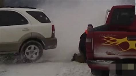 Dashcam Captures Car Losing Control On Snowy Road In Alaska Cnn Video