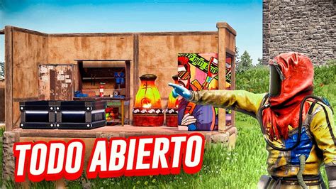 Nos INTENTAN Hacer COUNTER Y Se DEJAN TODO ABIERTO Rust Gameplay