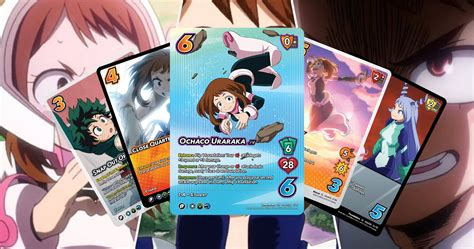 Exclusive Spoilers For The Ochaco Uraraka Mha Jet Burn Deck