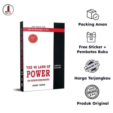 Jual Original The Laws Of Power Hukum Kekuasaan Hard Cover