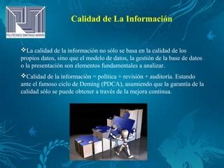 Calidad De La Informacion Ppt