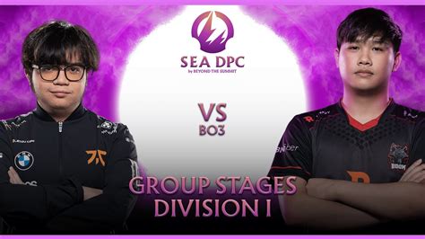 Fnatic Vs Boom Rivalry Game Bo Dpc Sea Tour Division I