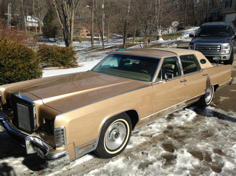 Mint 1978 Lincoln Town Car Continental 39k Miles Classic Lincoln Town