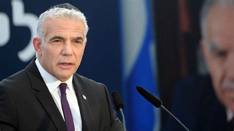 İsrail de muhalefet lideri Yair Lapid Netanyahu mevcut koşullarda