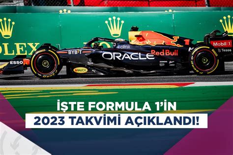 Formula 1 in 2023 takvimi açıklandı Asist Analiz