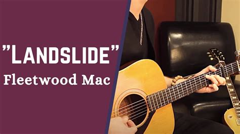 How To Play Landslide By Fleetwood Mac Acoustic Guitar Lesson On