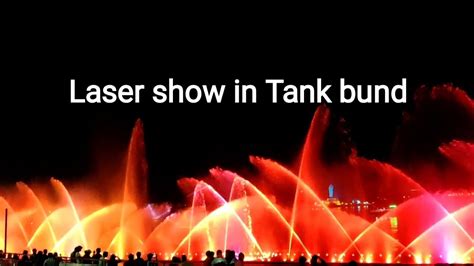 Laser Show In Tank Bund Hyderabad Explore New Things YouTube